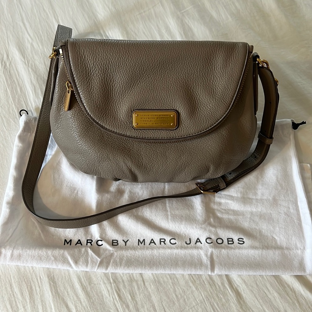 Taupe Marc by Marc Jacobs crossbody bag